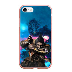 Чехол iPhone 7/8 матовый Sekiro Shadows Die Twice