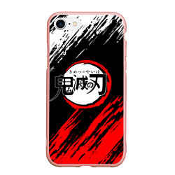 Чехол iPhone 7/8 матовый KIMETSU NO YAIBA