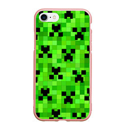 Чехол iPhone 7/8 матовый MINECRAFT