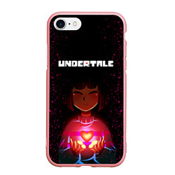 Чехол iPhone 7/8 матовый UNDERTALE FRISK