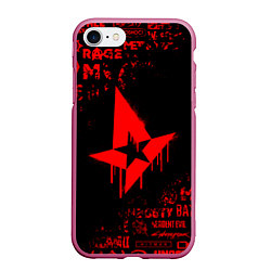 Чехол iPhone 7/8 матовый ASTRALIS, цвет: 3D-малиновый