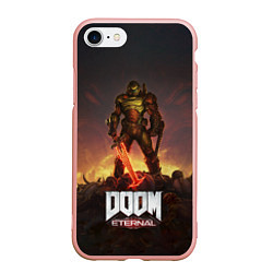 Чехол iPhone 7/8 матовый DOOM ETERNAL