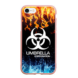 Чехол iPhone 7/8 матовый UMBRELLA CORPORATION