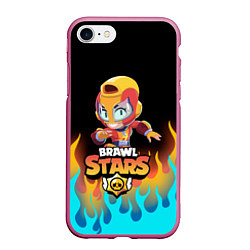 Чехол iPhone 7/8 матовый BRAWL STARS MAX