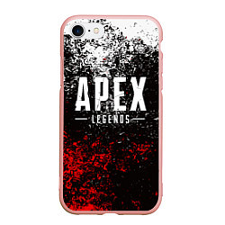 Чехол iPhone 7/8 матовый APEX LEGENDS, цвет: 3D-светло-розовый