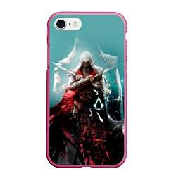 Чехол iPhone 7/8 матовый Assassins Creed