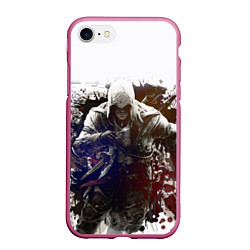 Чехол iPhone 7/8 матовый Assassins Creed