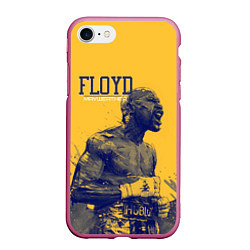 Чехол iPhone 7/8 матовый Floyd, цвет: 3D-малиновый