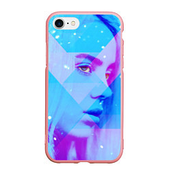 Чехол iPhone 7/8 матовый Billie Blue Star, цвет: 3D-баблгам