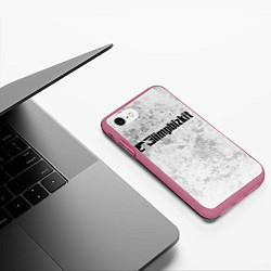 Чехол iPhone 7/8 матовый LIMP BIZKIT, цвет: 3D-малиновый — фото 2