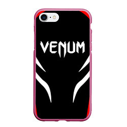 Чехол iPhone 7/8 матовый Venum спина, цвет: 3D-малиновый