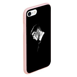 Чехол iPhone 7/8 матовый Peaky Blinders, цвет: 3D-светло-розовый — фото 2
