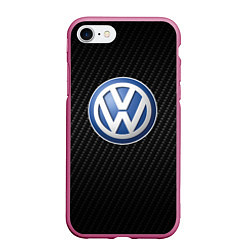 Чехол iPhone 7/8 матовый Volkswagen Logo