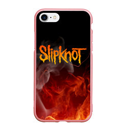 Чехол iPhone 7/8 матовый SLIPKNOT, цвет: 3D-баблгам