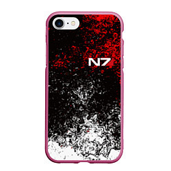 Чехол iPhone 7/8 матовый MASS EFFECT N7