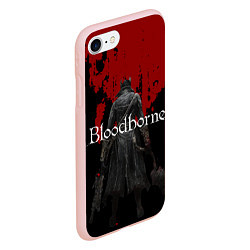 Чехол iPhone 7/8 матовый Bloodborne, цвет: 3D-светло-розовый — фото 2
