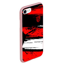 Чехол iPhone 7/8 матовый Porsche, цвет: 3D-баблгам — фото 2