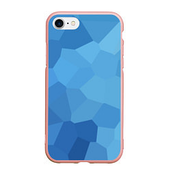 Чехол iPhone 7/8 матовый Пикси кристаллы, цвет: 3D-светло-розовый