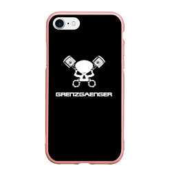 Чехол iPhone 7/8 матовый Grenzgaenger, цвет: 3D-светло-розовый