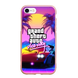 Чехол iPhone 7/8 матовый GTA 2020