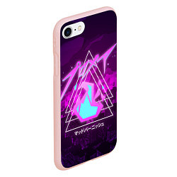 Чехол iPhone 7/8 матовый PROMARE, цвет: 3D-светло-розовый — фото 2