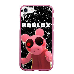 Чехол iPhone 7/8 матовый Roblox Piggy