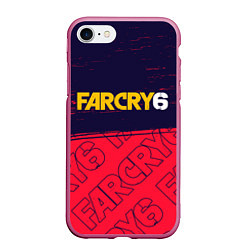 Чехол iPhone 7/8 матовый FAR CRY 6 ФАР КРАЙ 6, цвет: 3D-малиновый