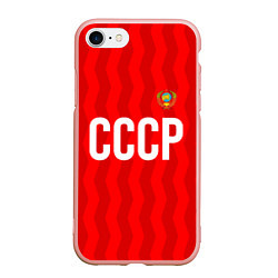 Чехол iPhone 7/8 матовый Форма сборной СССР