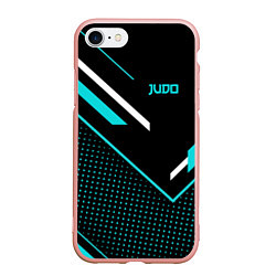 Чехол iPhone 7/8 матовый Judo, цвет: 3D-светло-розовый