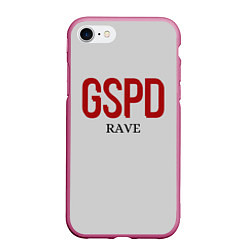 Чехол iPhone 7/8 матовый GSPD rave