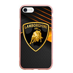 Чехол iPhone 7/8 матовый Lamborghini