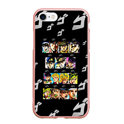 Чехол iPhone 7/8 матовый JoJo Bizarre Adventure