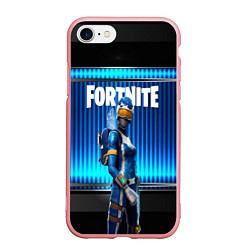 Чехол iPhone 7/8 матовый FORTNITE, цвет: 3D-баблгам