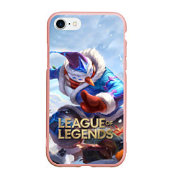 Чехол iPhone 7/8 матовый League of Legends МАСТЕР ЙИ, цвет: 3D-светло-розовый