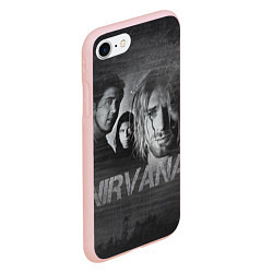 Чехол iPhone 7/8 матовый Нирвана, цвет: 3D-светло-розовый — фото 2