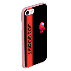 Чехол iPhone 7/8 матовый AMONG US, цвет: 3D-баблгам — фото 2