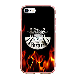 Чехол iPhone 7/8 матовый The Beatles