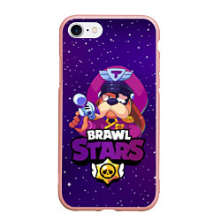 Чехол iPhone 7/8 матовый Brawl Stars - Генерал Гавс