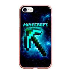 Чехол iPhone 7/8 матовый Minecraft