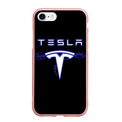 Чехол iPhone 7/8 матовый TESLA