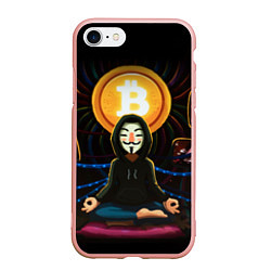 Чехол iPhone 7/8 матовый БИТКОИН BITCOIN