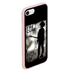 Чехол iPhone 7/8 матовый THE CURE, цвет: 3D-светло-розовый — фото 2