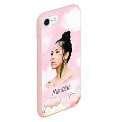 Чехол iPhone 7/8 матовый Манижа Manizha, цвет: 3D-светло-розовый — фото 2