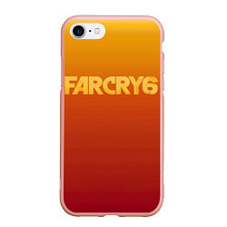 Чехол iPhone 7/8 матовый FarCry6, цвет: 3D-светло-розовый