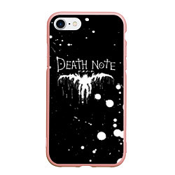 Чехол iPhone 7/8 матовый DEATH NOTE ТЕТРАДЬ СМЕРТИ