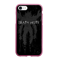 Чехол iPhone 7/8 матовый DEATH NOTE ТЕТРАДЬ СМЕРТИ