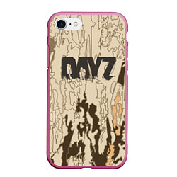 Чехол iPhone 7/8 матовый DayZ Standalone, цвет: 3D-малиновый