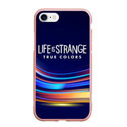 Чехол iPhone 7/8 матовый Life is Strange: True Colors, цвет: 3D-светло-розовый