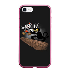 Чехол iPhone 7/8 матовый CUPHEAD