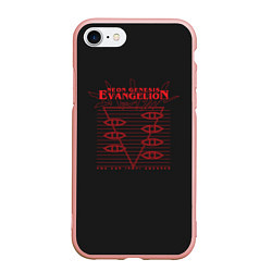 Чехол iPhone 7/8 матовый Evangelion Neon Genesis